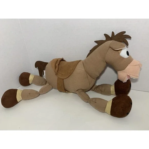 Disney Store plush Bullseye Toy Story horse floppy brown stuffed animal - Picture 1 of 3